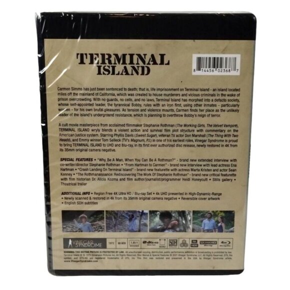 Terminal Island 4K UHD Remastered 1973 Version BluRay Disc B Movie Action Thrill - Picture 4 of 6